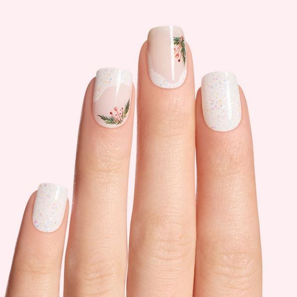 Ulta Dashing Diva  Glaze Semi-Cured Gel Nail Strip Garland Frost