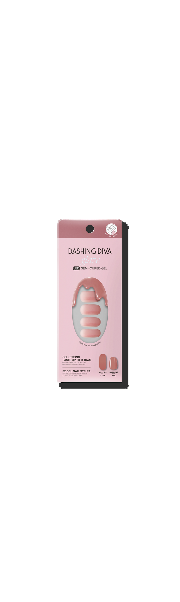 Ulta Dashing Diva  Glazed Donut Semi Cured Gel Nail Strips
