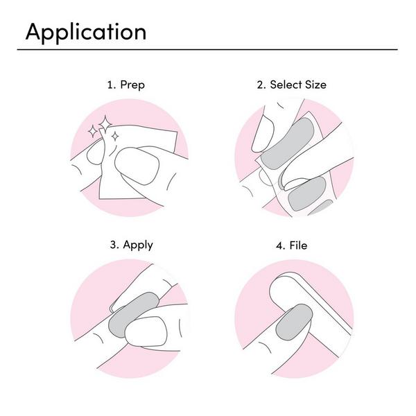 Ulta Dashing Diva  GLOSS Color Gel Nail Polish Strips