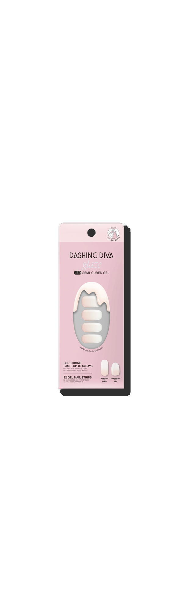 Ulta Dashing Diva  Luxe Expensive Ombre Glaze Semi-Cured Gel Art