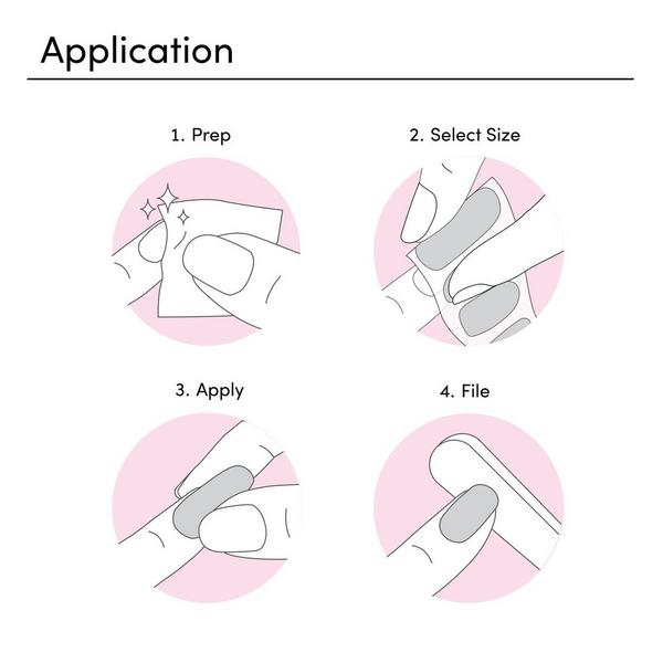 Ulta Dashing Diva  Mocha For 2 GLOSS Gel Nail Polish Strips