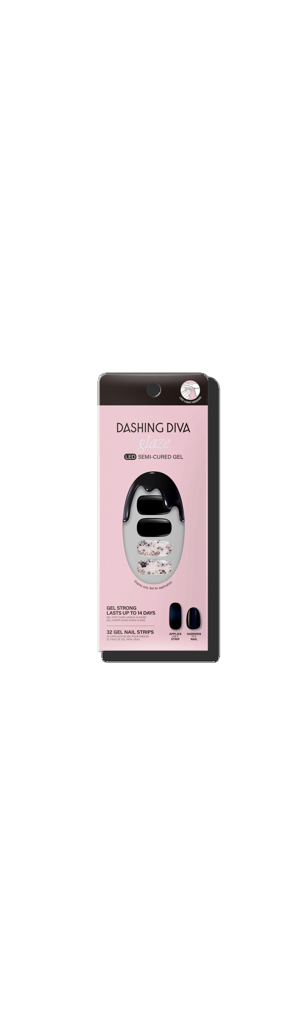 Ulta Dashing Diva  Twilight Garden Glaze Semi-Cured Gel Art