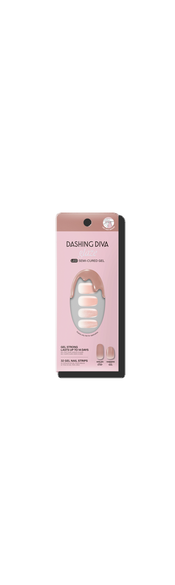 Ulta Dashing Diva  Velvet Blush Glaze Semi-Cured Gel Art