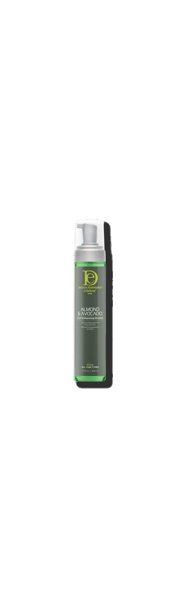 Ulta Design Essentials  Almond & Avocado Curl Enhancing Mousse