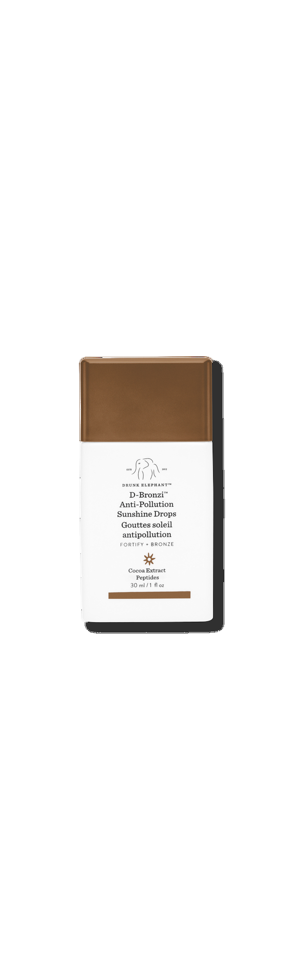 Ulta Drunk Elephant  D-Bronzi Anti-Pollution Bronzing Drops with Peptides