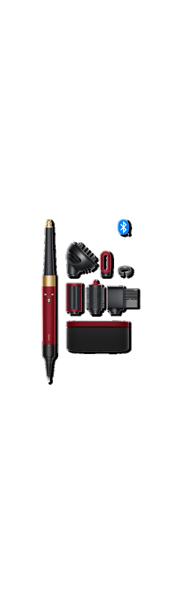 Ulta Dyson  Special Edition Dyson Airwrap i.d. Multi-styler Curly+Coily in Red Velvet and Gold