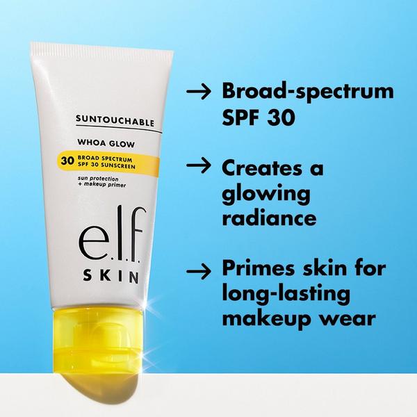 Ulta E.l.f. Cosmetics  Suntouchable Whoa Glow Broad Spectrum SPF 30 Sunscreen