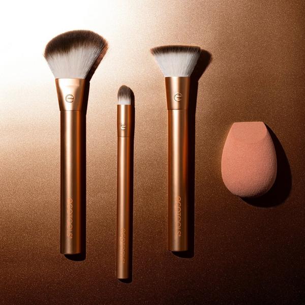 Ulta EcoTools  Precious Metals Face Blend + Sculpt Brush & Sponge Set