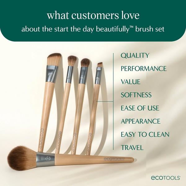 Ulta EcoTools  Start The Day Beautifully Makeup Brush Set