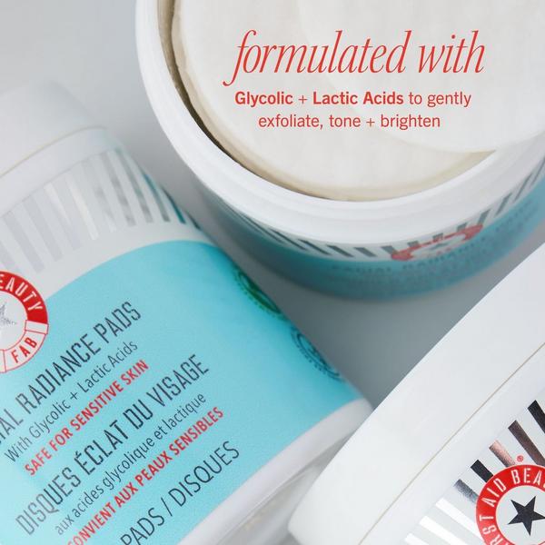 Ulta First Aid Beauty  Facial Radiance Pads With Glycolic + Lactic Acids
