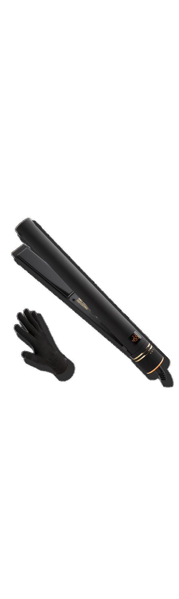 Ulta Hot Tools Pro Artist Black Gold 1" Micro Shine Flat Iron