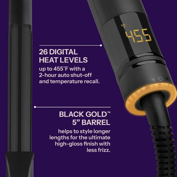 Ulta Hot Tools Pro Artist Black Gold Digital Curling Iron
