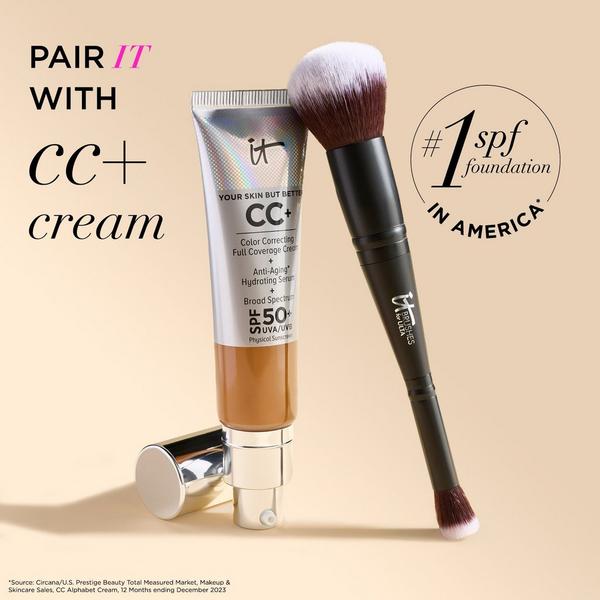 Ulta IT Brushes For ULTA  Airbrush Dual-Ended Flawless Complexion Concealer & Foundation Brush #132