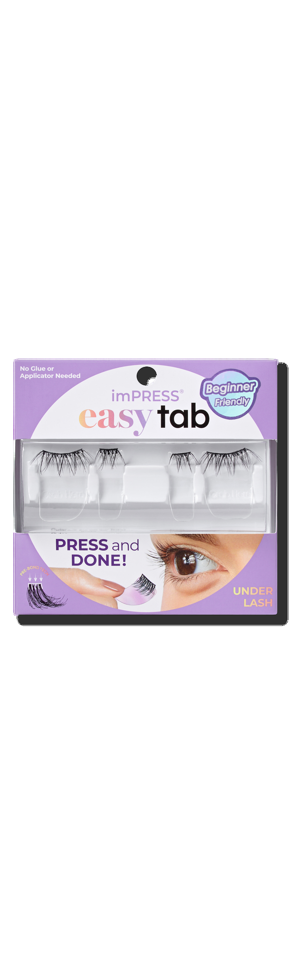 Ulta Kiss  imPRESS Press On Falsies Easy Tab Self Adhesive Eyelashes