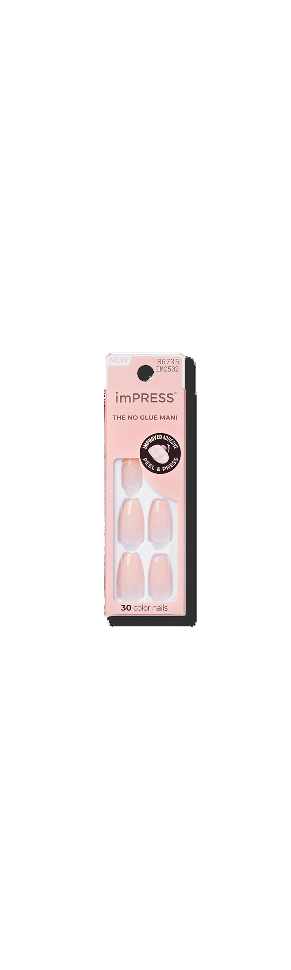 Ulta Kiss  imPRESS Solid Color Medium Press On Nails