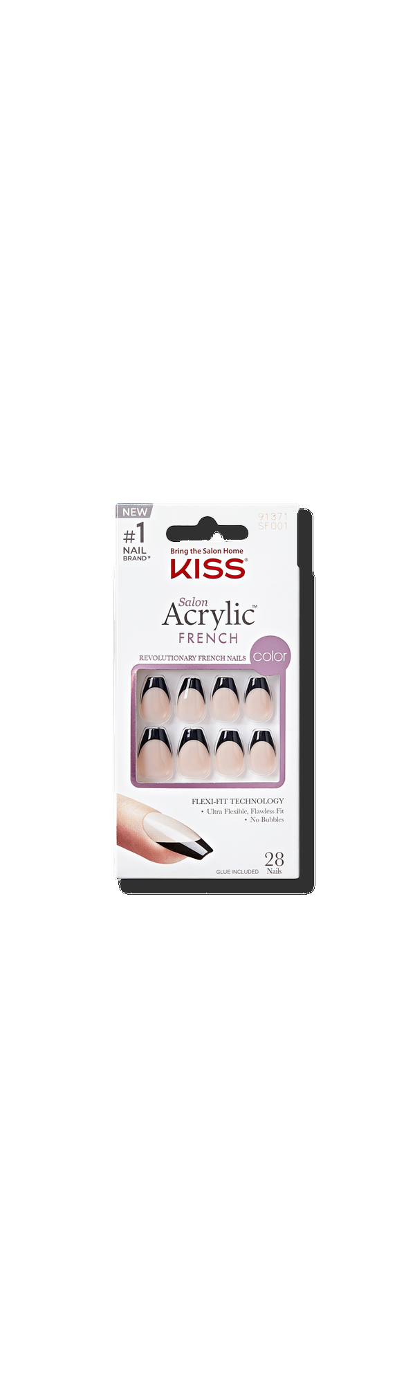 Ulta Kiss  Salon Acrylic French Color Press On Nails