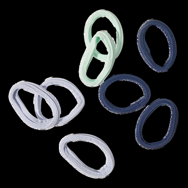Ulta Kitsch Recycled Fabric Seamless Hair Elastics 8 Piece Set