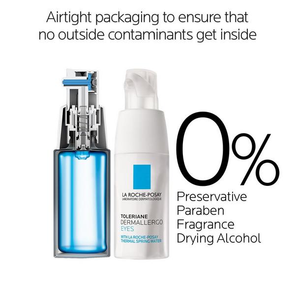 Ulta La Roche-Posay  Toleriane Dermallergo Eye Cream Repair Moisturizer For Dry Skin