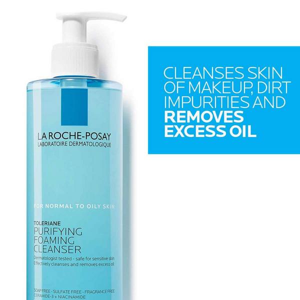 Ulta La Roche-Posay  Toleriane Purifying Foaming Face Wash For Oily Skin