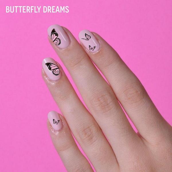 Ulta Le Mini Macaron  Mini Nail Stickers - Butterfly Dreams Utopia Edition