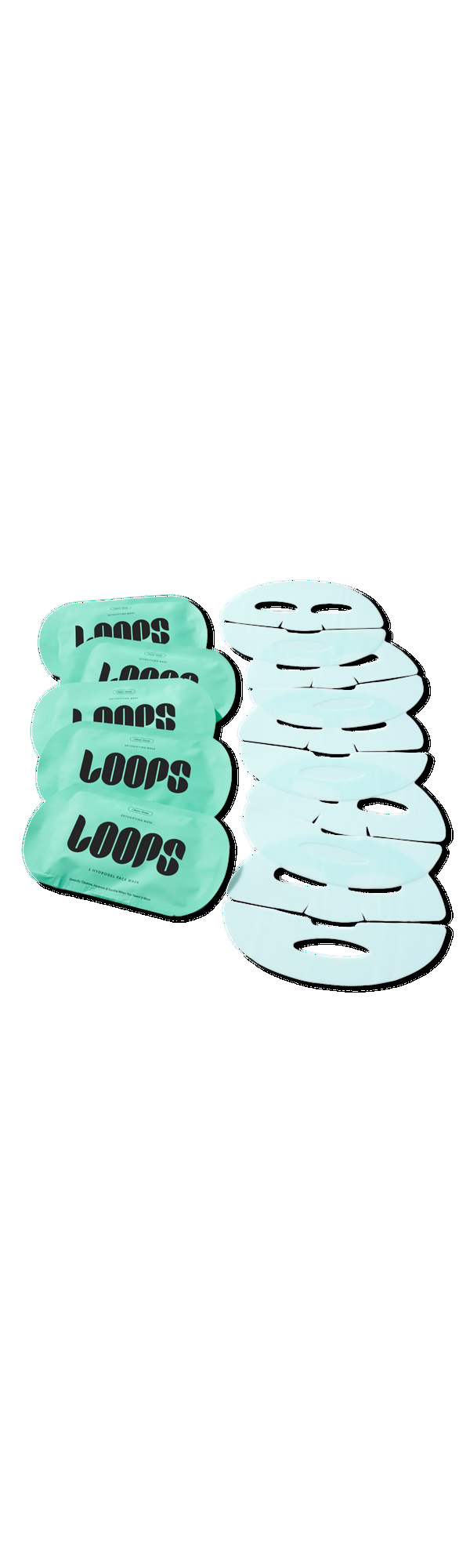 Ulta LOOPS  Clean Slate Detoxifying Face Mask 5 Piece Set