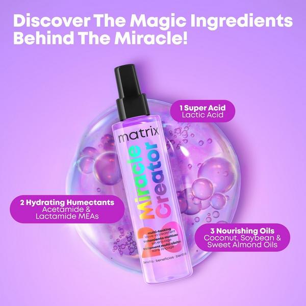 Ulta Matrix  Miracle Creator Multi-Benefit Leave-In Conditioner Spray