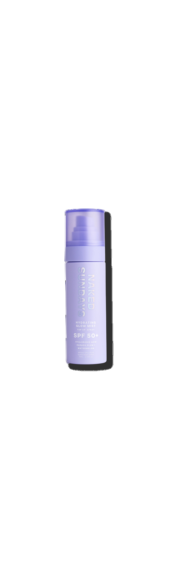 Ulta Naked Sundays  Hydrating Glow Mist Setting Spray SPF 50+