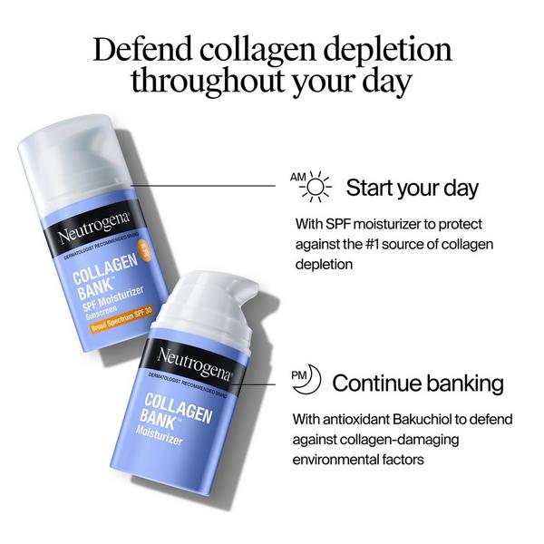 Ulta Neutrogena  Collagen Bank Daily Face Moisturizer With SPF 30
