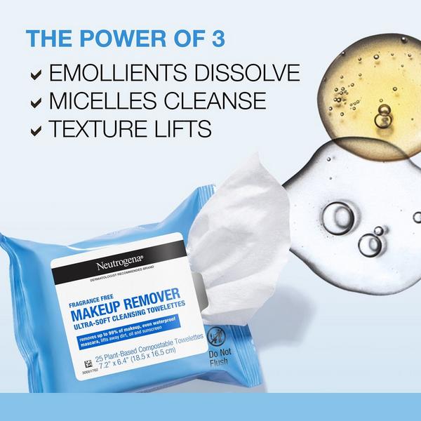 Ulta Neutrogena  Fragrance-Free Makeup Remover Cleansing Towelettes Twin Pack