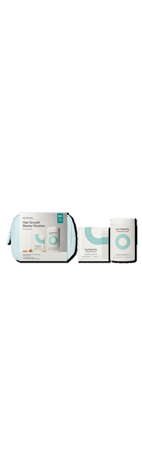 Ulta NUTRAFOL  Nutrafol Women's Balance for 45+ Hair Growth Routine Supplement Set