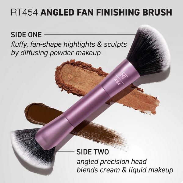 Ulta Real Techniques  Angled Fan Dual-Sided Finishing Brush