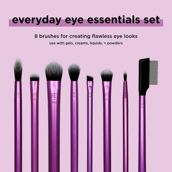 Ulta Real Techniques  Everyday Eye Essentials Makeup Brush Set