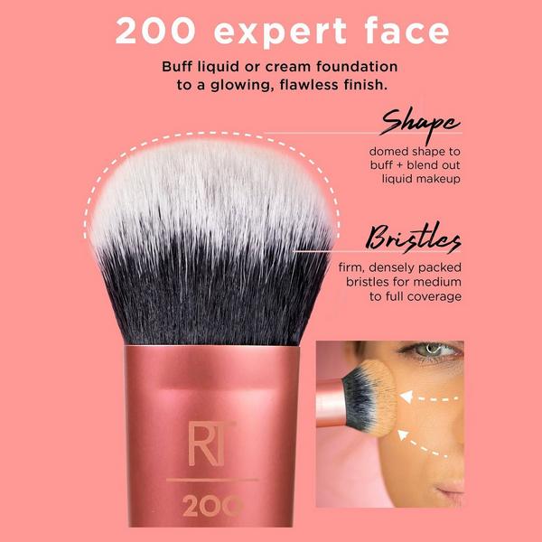 Ulta Real Techniques  Expert Face Liquid And Cream Foundation Makeup Brush