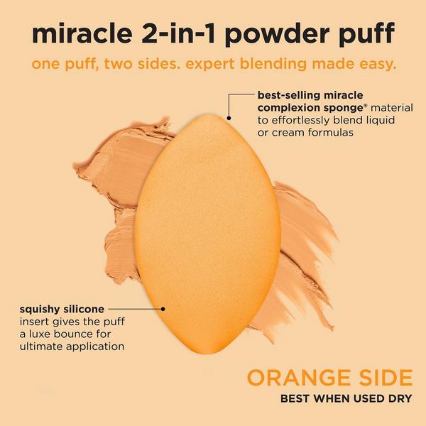 Ulta Real Techniques  Miracle 2-In-1 Dual Sided Powder Puff