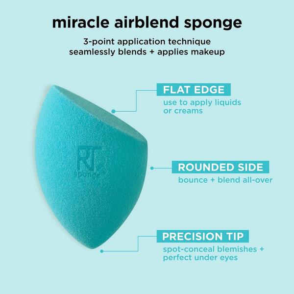 Ulta Real Techniques  Miracle Airblend Mattifying Makeup Sponge