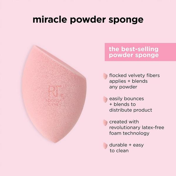 Ulta Real Techniques  Miracle Powder Makeup Blending Sponge