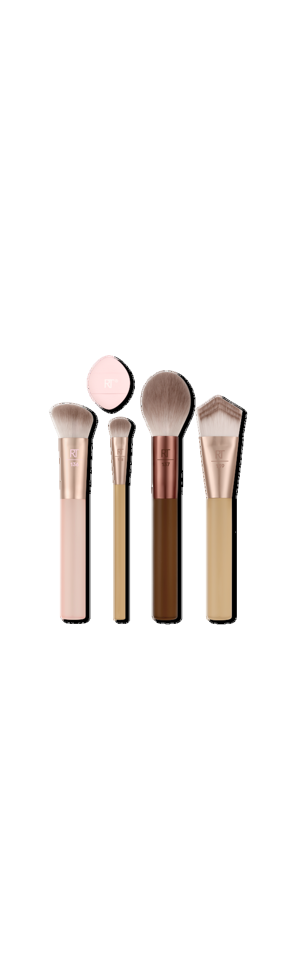 Ulta Real Techniques  New Nudes 2.0 Blurred Base Brush Set