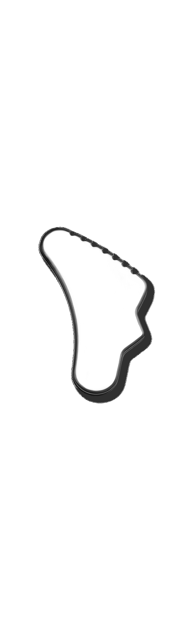 Ulta SACHEU  Stainless Steel Non-Porous Body Gua Sha