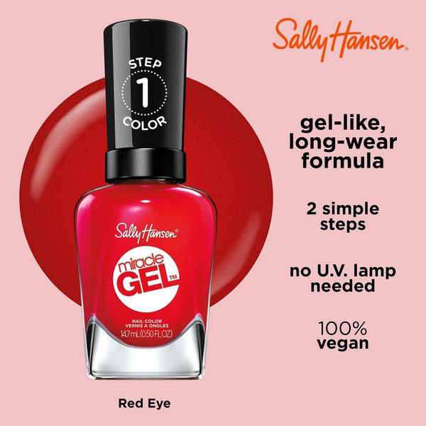 Ulta Sally Hansen  Miracle Gel Nail Polish - Reds Oranges & Yellows