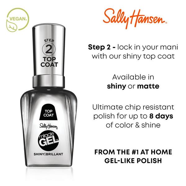 Ulta Sally Hansen  Miracle Gel Nail Polish Shiny Top Coat