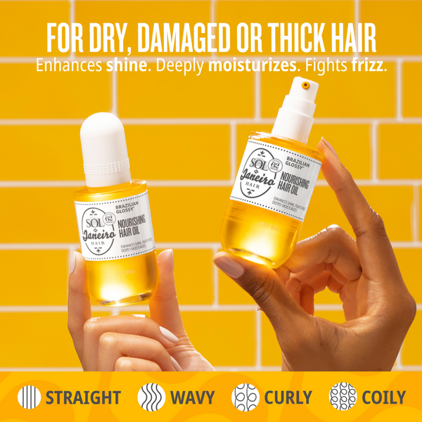 Ulta Sol De Janeiro  Brazilian Glossy Nourishing Anti-Frizz Hair Oil