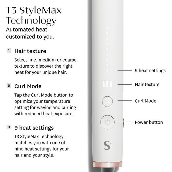 Ulta T3 SinglePass StyleMax Professional 1" Flat Iron With Automated Heat
