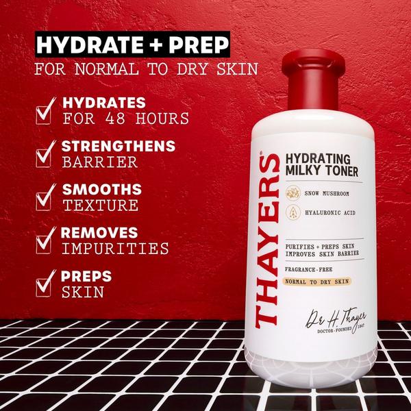 Ulta Thayers  Milky Hydrating Face Toner With Snow Mushroom And Hyaluronic Acid