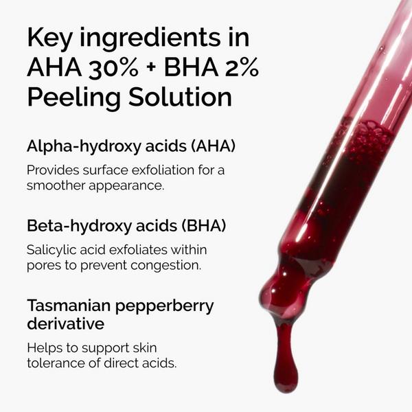 Ulta The Ordinary  AHA 30% + BHA 2% High-Strength Peeling Solution For Brightening