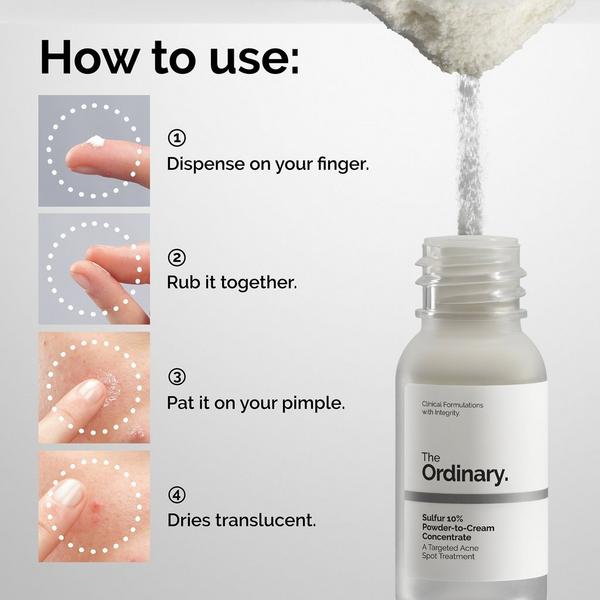 Ulta The Ordinary  Sulfur 10% Powder-to-Cream Concentrate