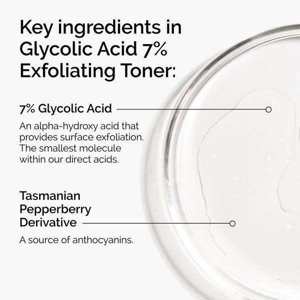 Ulta The Ordinary  Travel Size Glycolic Acid 7% Exfoliating And Brightening Daily Toner