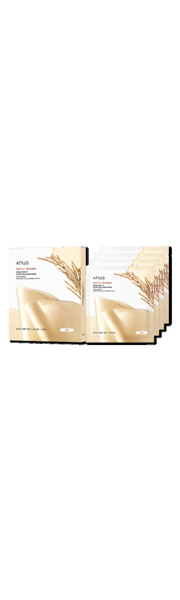 Ulta ANUA  Rice 70 Glow Collagen Mask