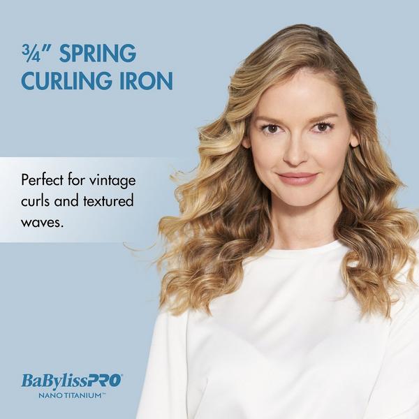Ulta BaBylissPRO Nano Titanium Spring Curling Iron