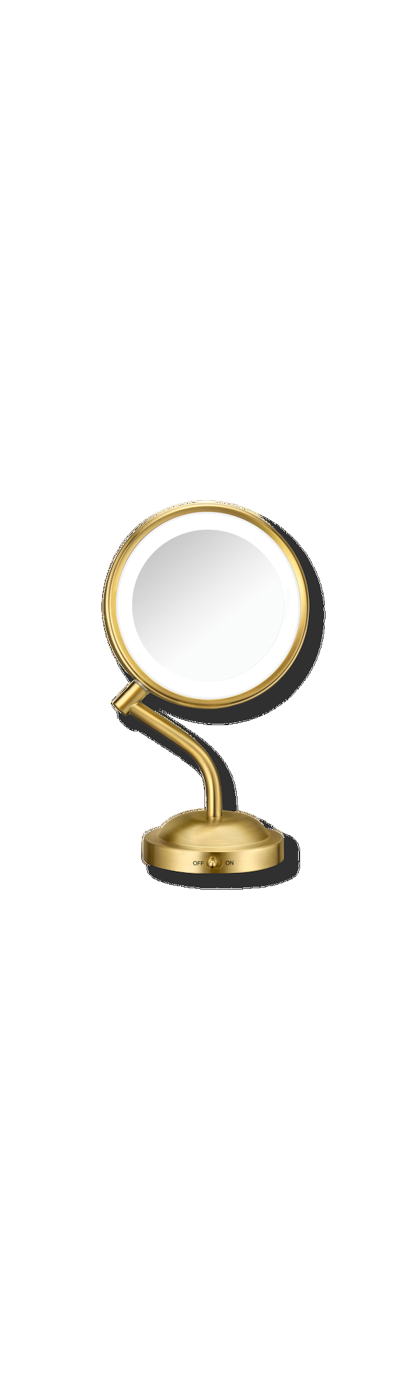 Ulta Conair  1X & 5X Maginification LED Brass Mirror