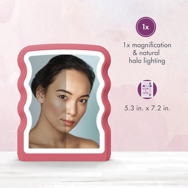 Ulta Conair  Berry Blush Wavy Lighted Mirror